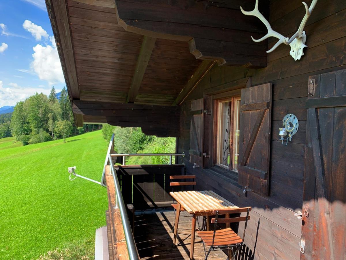 Traumhafte Lage, Einzigartiges Panorama Appartement Scheffau am Wilden Kaiser Buitenkant foto