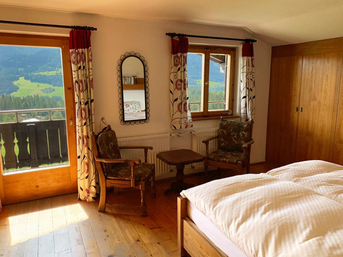 Traumhafte Lage, Einzigartiges Panorama Appartement Scheffau am Wilden Kaiser Buitenkant foto