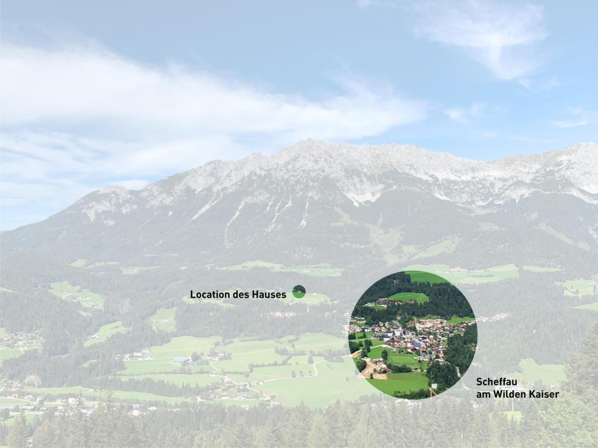 Traumhafte Lage, Einzigartiges Panorama Appartement Scheffau am Wilden Kaiser Buitenkant foto