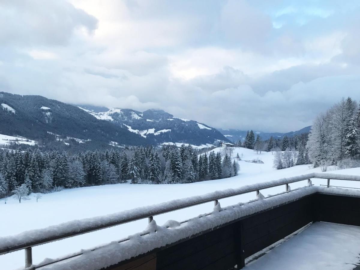 Traumhafte Lage, Einzigartiges Panorama Appartement Scheffau am Wilden Kaiser Buitenkant foto